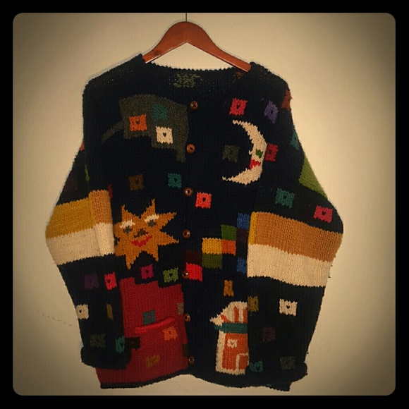 Sweaters - Vintage Hand knit Sweater